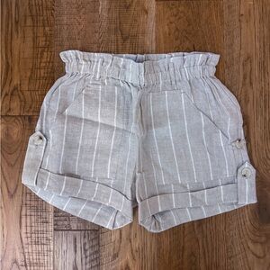 Sanctuary Women's Striped Linen Shorts